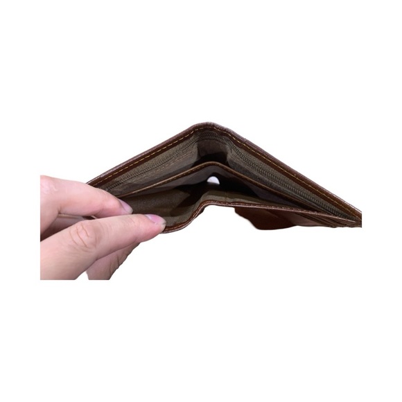 Real leather Cefiro - vertical type with decorative eagled metal on front side - Picture 5 of 5